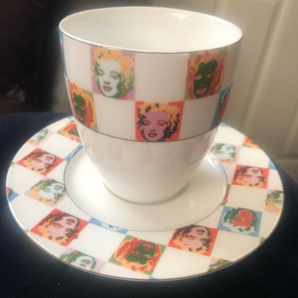 Vintage Andy Warhol Marilyn Monroe China